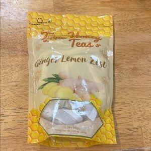 True Honey Teas Ginger Lemon Zest Tea Bags